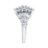 14K White Gold,10K White Gold,Sterling Silver