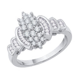 14K White Gold,10K White Gold,Sterling Silver
