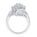 14K White Gold,10K White Gold,Sterling Silver