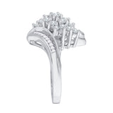 14K White Gold,10K White Gold,Sterling Silver