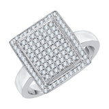 14K White Gold,10K White Gold,Sterling Silver