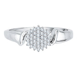 14K White Gold,10K White Gold,Sterling Silver