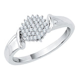 14K White Gold,10K White Gold,Sterling Silver