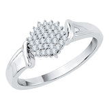 14K White Gold,10K White Gold,Sterling Silver