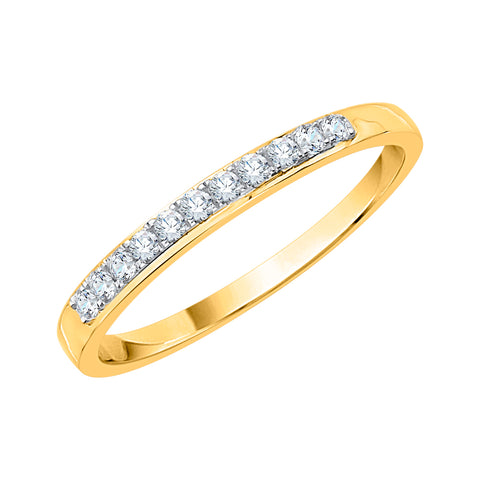 KATARINA 1/6 cttw Diamond Wedding Band