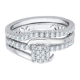 14K White Gold~JK | SI2/I1,10K White Gold~JK | SI2/I1,Sterling Silver~JK | SI2/I1