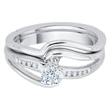 14K White Gold~JK | SI2/I1,10K White Gold~JK | SI2/I1,Sterling Silver~JK | SI2/I1