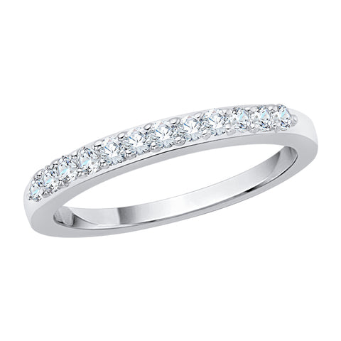 KATARINA 1/4 cttw Diamond Wedding Band