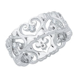 14K White Gold~JK | SI2/I1,10K White Gold~JK | SI2/I1,Sterling Silver~JK | SI2/I1