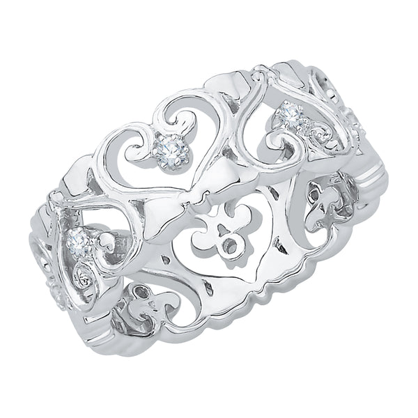 14K White Gold~JK | SI2/I1,10K White Gold~JK | SI2/I1,Sterling Silver~JK | SI2/I1