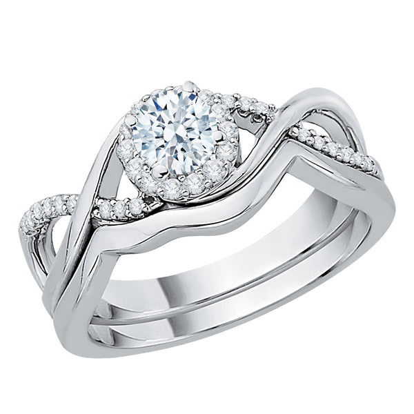 14K White Gold~JK | SI2/I1,10K White Gold~JK | SI2/I1,Sterling Silver~JK | SI2/I1