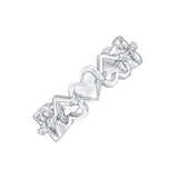 14K White Gold~JK | SI2/I1,10K White Gold~JK | SI2/I1,Sterling Silver~JK | SI2/I1