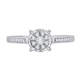 14K White Gold~JK | SI2/I1, 10K White Gold~JK | SI2/I1, Sterling Silver~JK | SI2/I1