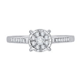 14K White Gold~JK | SI2/I1, 10K White Gold~JK | SI2/I1, Sterling Silver~JK | SI2/I1