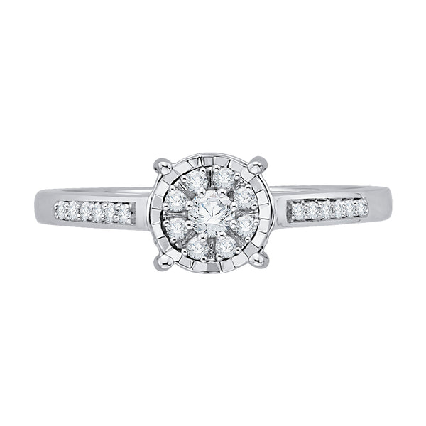14K White Gold~JK | SI2/I1, 10K White Gold~JK | SI2/I1, Sterling Silver~JK | SI2/I1