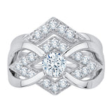 14K White Gold~JK | SI2/I1, 10K White Gold~JK | SI2/I1, Sterling Silver~JK | SI2/I1