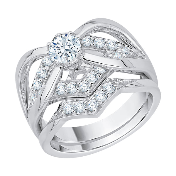 14K White Gold~JK | SI2/I1, 10K White Gold~JK | SI2/I1, Sterling Silver~JK | SI2/I1