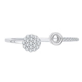 14K White Gold~JK | SI2/I1, 10K White Gold~JK | SI2/I1, Sterling Silver~JK | SI2/I1