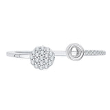 14K White Gold~JK | SI2/I1, 10K White Gold~JK | SI2/I1, Sterling Silver~JK | SI2/I1