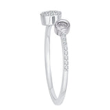14K White Gold~JK | SI2/I1, 10K White Gold~JK | SI2/I1, Sterling Silver~JK | SI2/I1