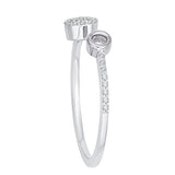 14K White Gold~JK | SI2/I1, 10K White Gold~JK | SI2/I1, Sterling Silver~JK | SI2/I1