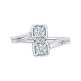 14K White Gold~JK | SI2/I1, 10K White Gold~JK | SI2/I1, Sterling Silver~JK | SI2/I1