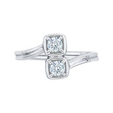 14K White Gold~JK | SI2/I1, 10K White Gold~JK | SI2/I1, Sterling Silver~JK | SI2/I1