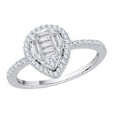 14K White Gold~JK | SI2/I1, 10K White Gold~JK | SI2/I1, Sterling Silver~JK | SI2/I1