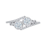 14K White Gold~JK | SI2/I1, 10K White Gold~JK | SI2/I1, Sterling Silver~JK | SI2/I1