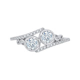 14K White Gold~JK | SI2/I1, 10K White Gold~JK | SI2/I1, Sterling Silver~JK | SI2/I1