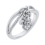 14K White Gold~JK | SI2/I1, 10K White Gold~JK | SI2/I1, Sterling Silver~JK | SI2/I1
