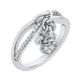 14K White Gold~JK | SI2/I1, 10K White Gold~JK | SI2/I1, Sterling Silver~JK | SI2/I1