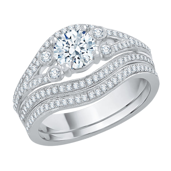 14K White Gold~JK | SI2/I1, 10K White Gold~JK | SI2/I1, Sterling Silver~JK | SI2/I1