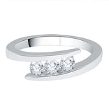 14K White Gold~JK | SI2/I1, 10K White Gold~JK | SI2/I1, Sterling Silver~JK | SI2/I1