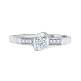 14K White Gold~JK | SI2/I1, 10K White Gold~JK | SI2/I1, Sterling Silver~JK | SI2/I1