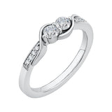 14K White Gold~JK | SI2/I1, 10K White Gold~JK | SI2/I1, Sterling Silver~JK | SI2/I1