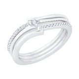 14K White Gold~JK | SI2/I1, 10K White Gold~JK | SI2/I1, Sterling Silver~JK | SI2/I1