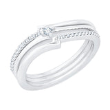 14K White Gold~JK | SI2/I1, 10K White Gold~JK | SI2/I1, Sterling Silver~JK | SI2/I1