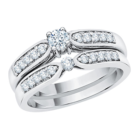 KATARINA 5/8 cttw Diamond Solitaire Bridal Set