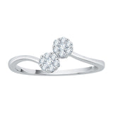 14K White Gold~JK | SI2/I1, 10K White Gold~JK | SI2/I1, Sterling Silver~JK | SI2/I1