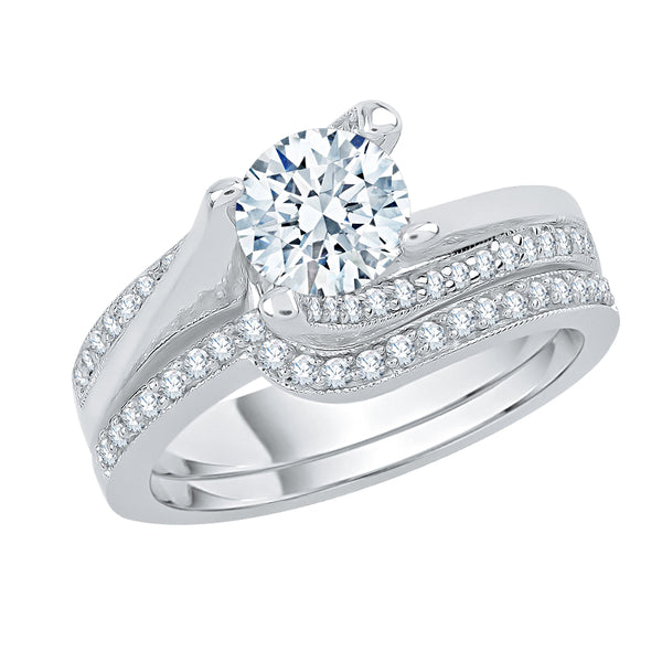 14K White Gold~JK | SI2/I1, 10K White Gold~JK | SI2/I1, Sterling Silver~JK | SI2/I1