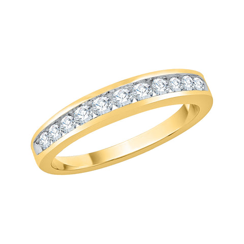 KATARINA 1/2 cttw Diamond Wedding Band