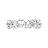 14K White Gold~JK | SI2/I1, 10K White Gold~JK | SI2/I1, Sterling Silver~JK | SI2/I1