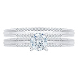 14K White Gold~JK | SI2/I1, 10K White Gold~JK | SI2/I1, Sterling Silver~JK | SI2/I1