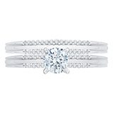 14K White Gold~JK | SI2/I1, 10K White Gold~JK | SI2/I1, Sterling Silver~JK | SI2/I1