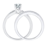14K White Gold~JK | SI2/I1, 10K White Gold~JK | SI2/I1, Sterling Silver~JK | SI2/I1