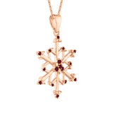 14K Rose Gold~Ruby, 10K Rose Gold~Ruby