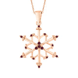 14K Rose Gold~Ruby, 10K Rose Gold~Ruby