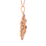 14K Rose Gold~Amethyst, 10K Rose Gold~Amethyst