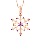 14K Rose Gold~Amethyst, 10K Rose Gold~Amethyst